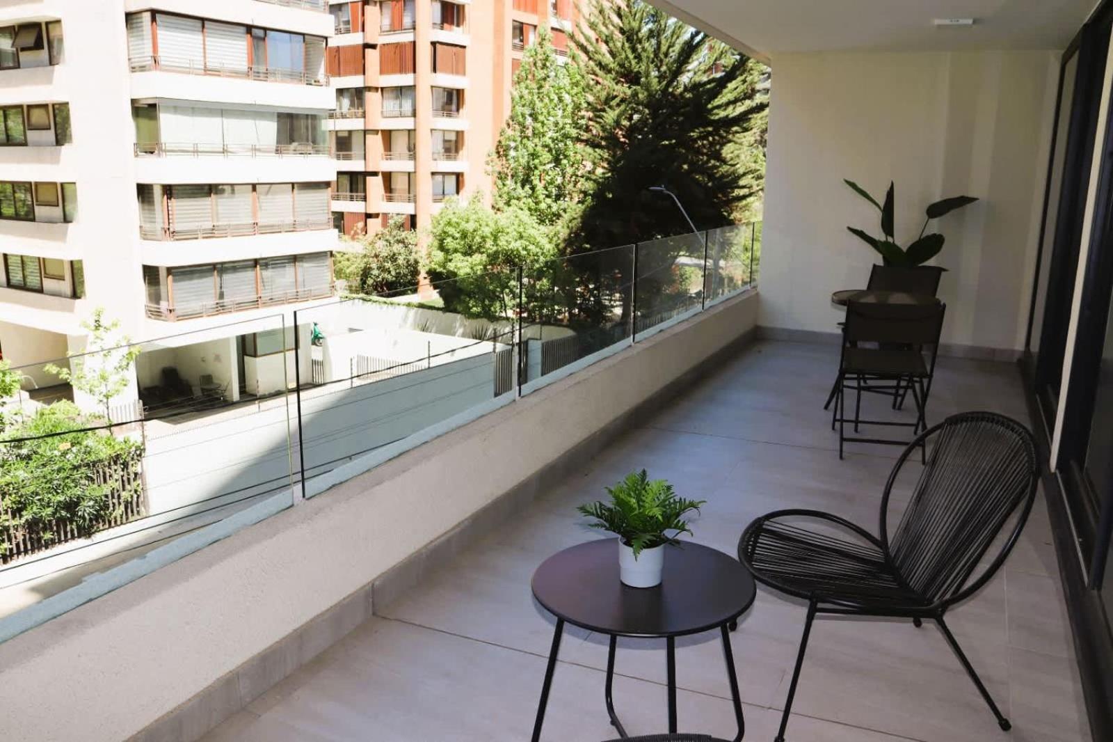 Hom I Espectacular Depto 2D2B 4 Pax Las Condes 圣地亚哥 外观 照片